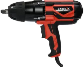 Гайковерт ударный YATO 1/2" 1020 Вт 600 Нм 2600 об/мин + 4 головки и кейс