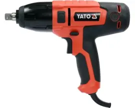 Гайковерт ударний мережевий YATO 1/2" 450 Вт 450 Нм 3300 об/хв + 4 головки і кейс