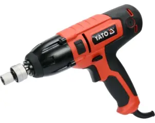 Гайковерт ударний мережевий YATO 1/2" 450 Вт 450 Нм 3300 об/хв + 4 головки і кейс №3