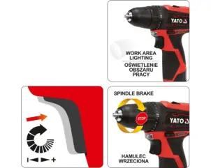Шуруповерт акумуляторний YATO YT-82901 №6