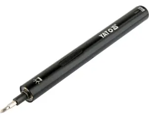 Викрутка акумуляторна з набором біт YATO Li-Ion 3.6В 450 мАгод LED-підсвітка HEX-1/4" 39 шт + кейс №3