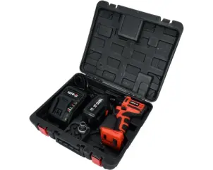 Гайковерт ударный аккумуляторный бесщеточный YATO Li-Ion 18 В 3 Ач 250 Нм 1/2" + Кейс №4