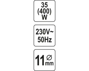 Клеевой пистолет YATO 35 (400) Вт для стержней 11.2 мм №3