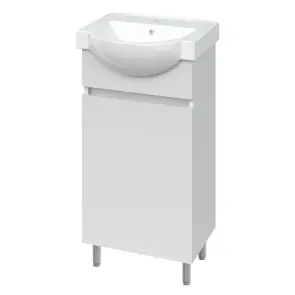 "Мера" Тумба напольная с умыл. "Акцент/FREJA 45" 1дв л. №1