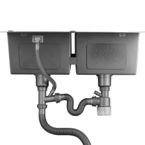 Кухонная мойка GAPPO GS8350-6 накладная 830x500 мм,Нержавеющая сталь, PVD поверхность №6