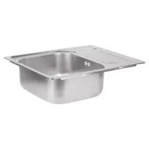 Кухонная мойка WEZER 6350(08) Кухонная мойка 630x500x180 мм + сифон