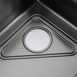 Кухонна мийка GAPPO GS7246-6 накладне 720x460 мм, нержавіюча Сталь, поверхня PVD №5