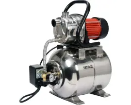 Насосна станція (Гідрофор) YATO 1200 Вт 4000 л/год Ø1" 19 л 9/50 м