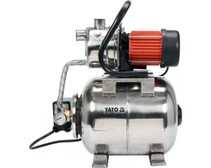 Насосна станція (Гідрофор) YATO 1200 Вт 4000 л/год Ø1" 19 л 9/50 м №2