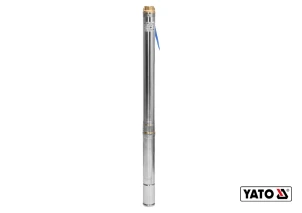 Насос для воды глубинный YATO 550 Вт 6000 л/ч высота- 50 м глубина- 80 м кабель-20 м №1