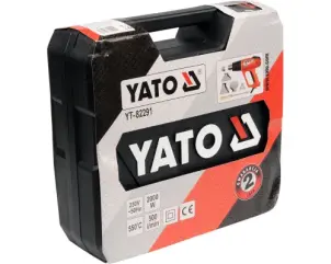 Строительный фен YATO 2 кВт 550°C + аксессуары и кейс №3