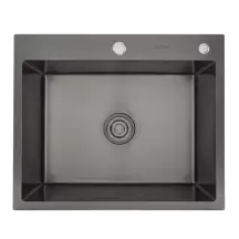 Кухонная мойка GAPPO GS6050-6 накладная 600x500 мм,Нержавеющая сталь, PVD поверхность