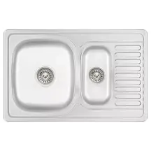 Кухонная мойка WEZER 7850(08) Кухонная мойка 780x500x180 мм + сифон