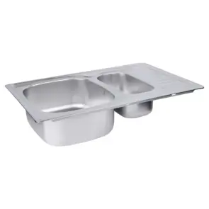 Кухонна мийка WEZER 7850(08) Satin 780x500x180 мм + сифон №3