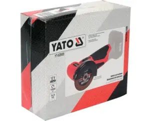 Шліфмашина акумуляторна безщіткова YATO: Li-Ion 12 В (без акумулятора), диск Ø= 76/ 10 мм №5