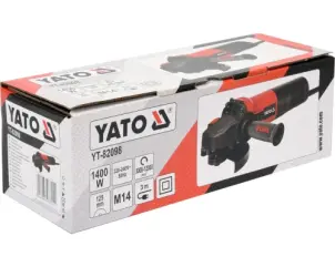 Кутова шліфувальна машина 125 мм з контролем швидкості YATO YT-82098 №3