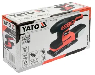 Шліфмашина вібраційна YATO 230 Вт №4