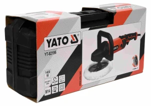 Полировальная машина YATO 1400 Вт Ø180 мм 600-3500 об/мин М14 №6