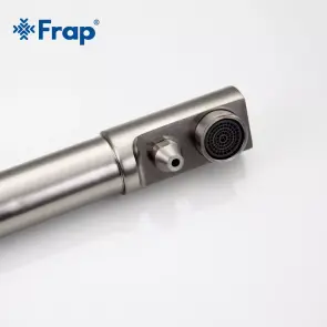 Смеситель Для кухни Frap F4352-5 на две воды, сатинированный №4