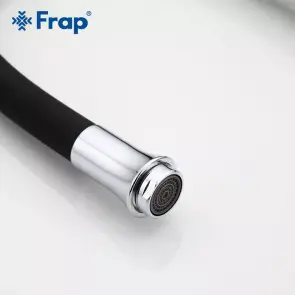 Frap F4042 Смеситель Для кухни с гибким изливом, Черный/Хром №6