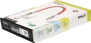 Смеситель для раковины "FLEXIBLE-2" FALA с гибкой красной воронкой и регуляцией потока воды 60 см №8