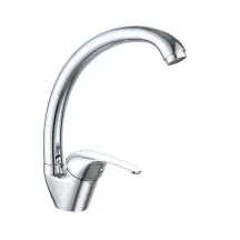 Смеситель Для кухни WEZER VRL414-06 высокий, Ø35, хром