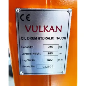 Гідравлічна рокла Vulkan SYP-Y 55 для бочок №4