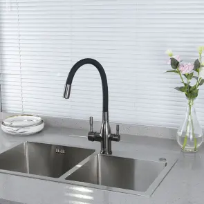 Смеситель Для кухни под фильтр Frap F4396-15 с гибким изливом №2