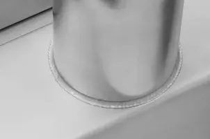 Трап напольный для душа Fala WHITE GLASS из нержавеющей стали 60Х7Х7 см №10