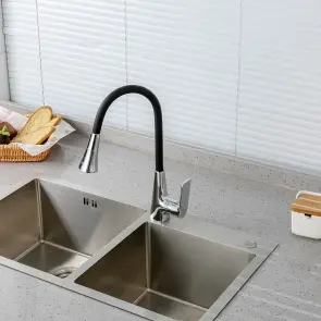 Смеситель Для кухни Frap F4471 с гибким изливом №2