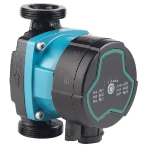 Насос циркуляційний енергозберігаючий 5-25Вт Hmax 4м Qmax 47л/хв Ø1 1/2" 130 мм + гайки Ø1" AQUATICA GPA25-4/130 III (774042) №4