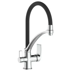 Смеситель Для кухни Frap F4369 на две воды №1