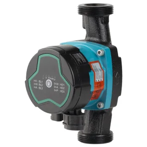 Энергосберегающий циркуляционный насос 5-25Вт Hmax 4м Qmax 47л/хв Ø1 1/2" 180мм + гайки Ø1" AQUATICA GPA25-4/180 III (774043) №1