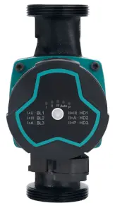 Энергосберегающий циркуляционный насос 5-60Вт Hmax 8м Qmax 63л/хв Ø1 1/2" 180мм + гайки Ø1" AQUATICA GPA25-8/180 III (774063) №6