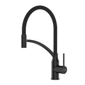 Смеситель Для кухни Frap F4552-6 с гибким изливом, Черный №1