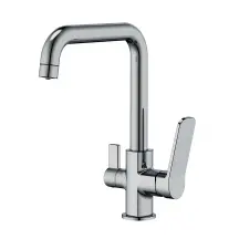 Смеситель Для кухни на две воды Frap F4361, хром