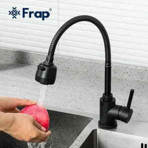 Смеситель Для кухни Frap F40993-6 с гибким изливом, 2 режима №2