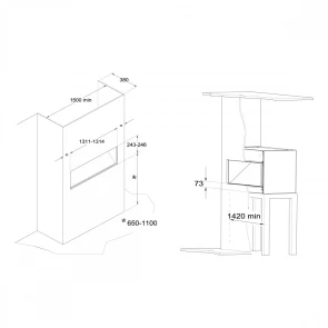 Электрокамин Dimplex Opti-V PGF-20 №10