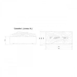 Электрокамин Dimplex Cassette L №7