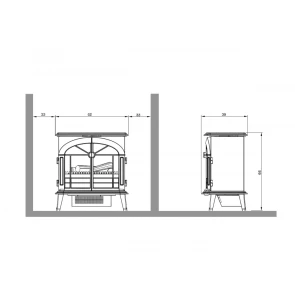Електрокамін Dimplex Stockbridge №12