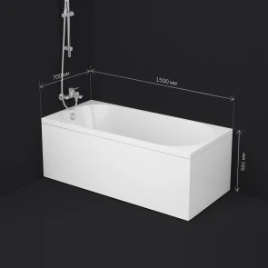Ванна акрилова 150х70 AM.PM W94A-150-070W-A1 X-Joy №3