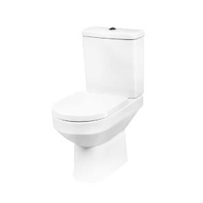 Унітаз-компакт безобідковий FlashClean з сидінням мікроліфт AM.PM C708600SC Spirit 2.0 №1