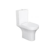 Унітаз-компакт безобідковий FlashClean, з сидінням мікроліфт AM.PM C45A8800SC Tender