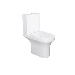 Унітаз-компакт безобідковий FlashClean, з сидінням мікроліфт AM.PM C45A8800SC Tender №1