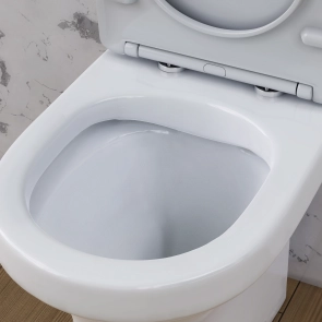 Унітаз-компакт безобідковий FlashClean, з сидінням мікроліфт AM.PM C45A8800SC Tender №7