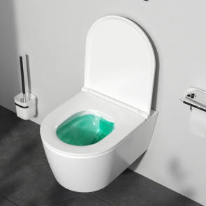 Підвісний унітаз 49 см FlashClean з сидінням мікроліфт AM.PM C8F1700SC Func №1