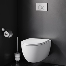 Унітаз підвісний безобідковий FlashClean AM.PM C531700WH Bliss L