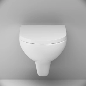 Подвесной унитаз FlashClean с сиденьем микролифт AM.PM CTA1700SC Hit №6