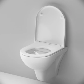 Подвесной унитаз FlashClean с сиденьем микролифт AM.PM CTA1700SC Hit №7