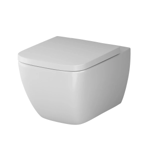 Підвісний унітаз FlashClean з сидінням мікроліфт Square AM.PM C701701SC Spirit 2.0 №1